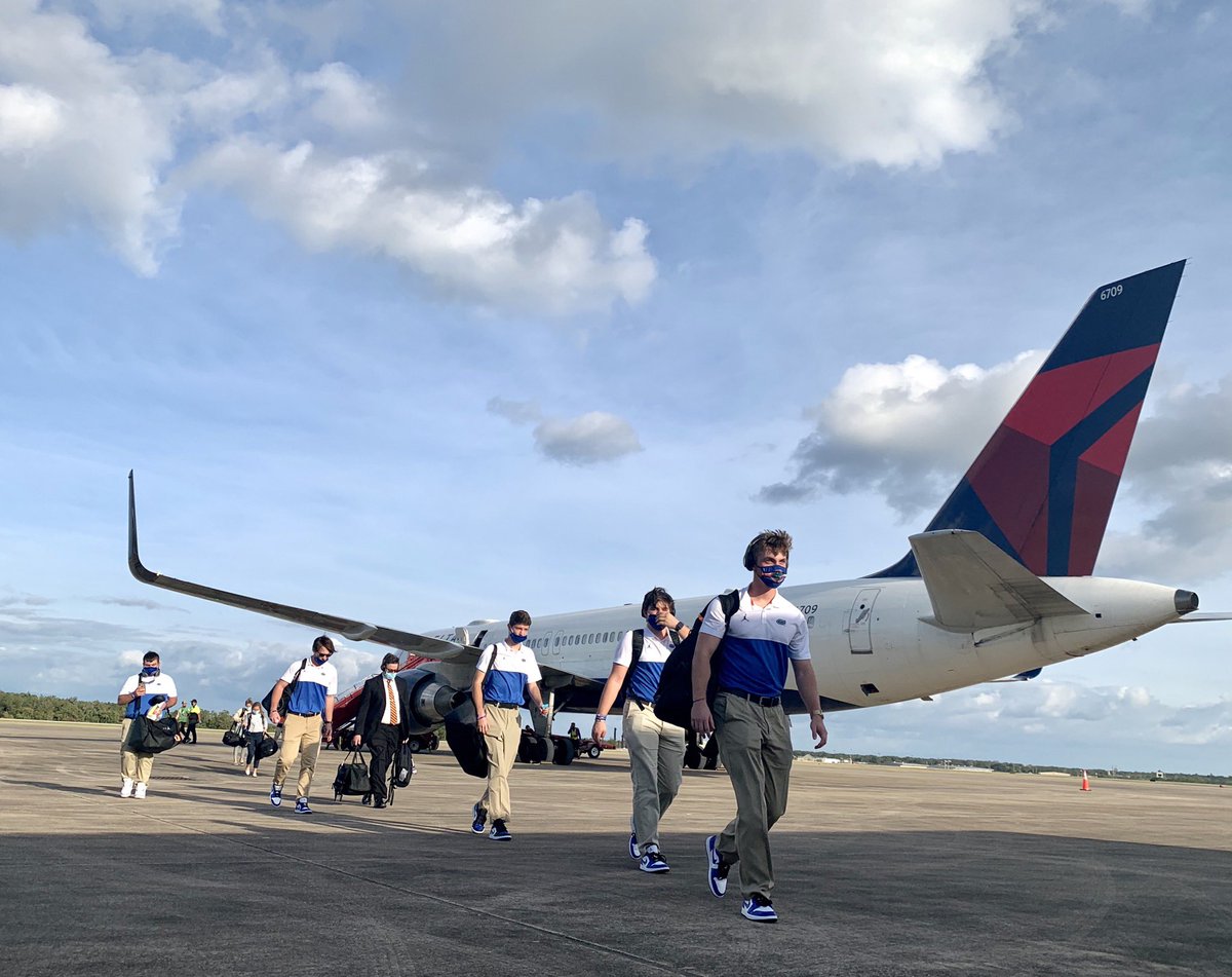 GatorsEquipment's tweet photo. Equipment team has arrived in College Station Texas. Thanks @Delta for getting us here safely. #TeamBehindTheTeam https://t.co/vop7UgGxYK