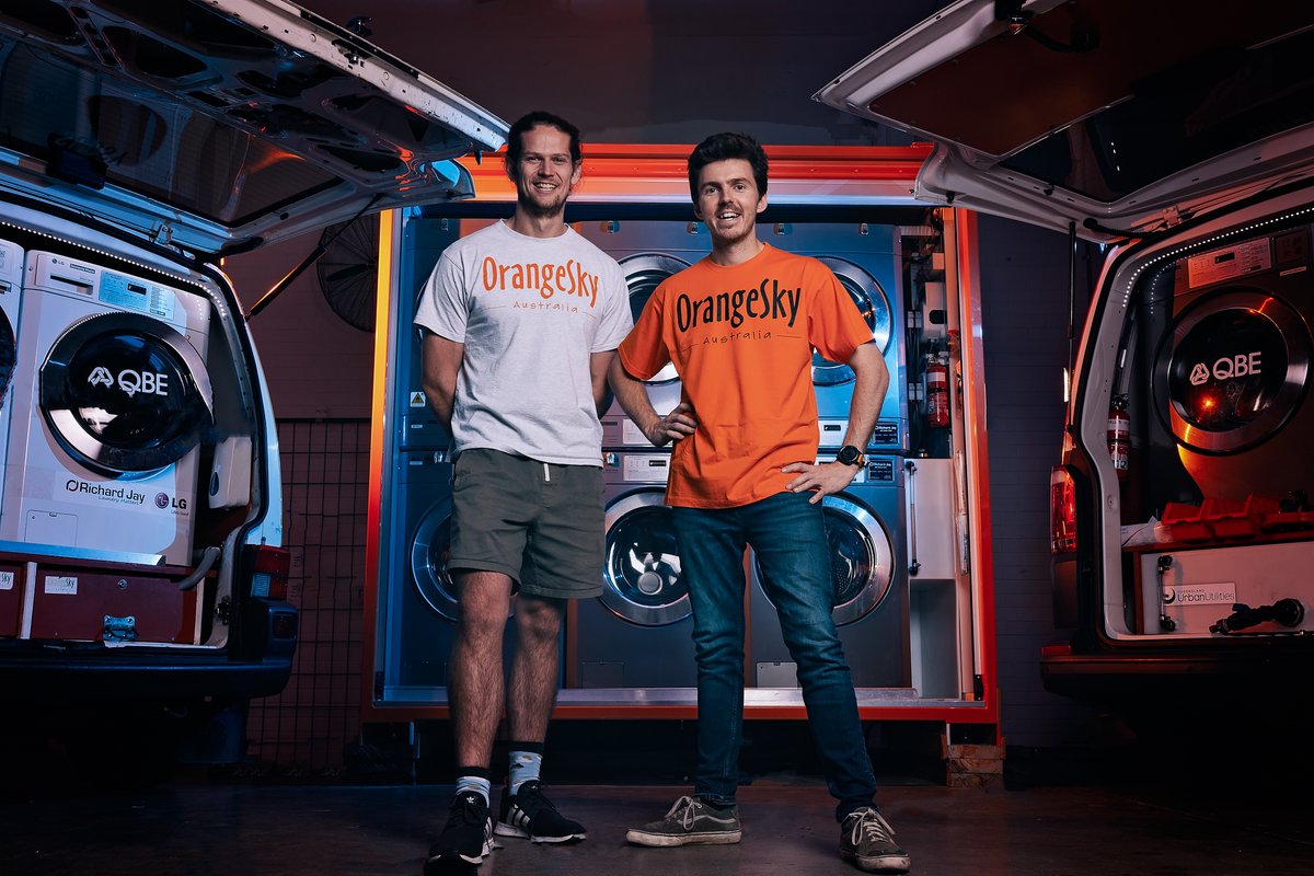 Six years ago today, at 20 years of age, we washed one load of free laundry in an old van in Brisbane... today we hit 1,514,320kgs!

We want to dedicate our 6th birthday to all our amazing volunteers and call out for more!

Volunteer today at orangesky.org.u/volunteer