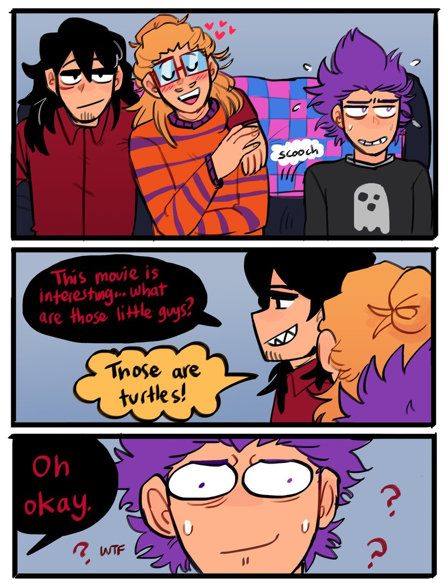 more demon au doodles, what else can i say 