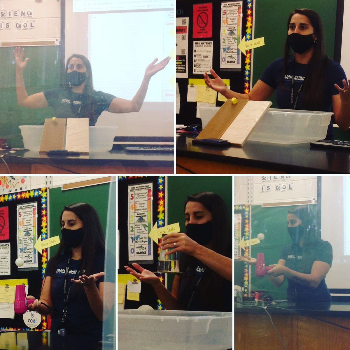 MrsWatsonEd's tweet photo. I performed a magic (SCIENCE) show for my students today. I enjoyed hearing them use our newly learned vocabulary on forces to explain the science behind the magic! #ScienceIsCool #scienceteacher #demos #2020teacher @VCSscience https://t.co/m0cOH924fg