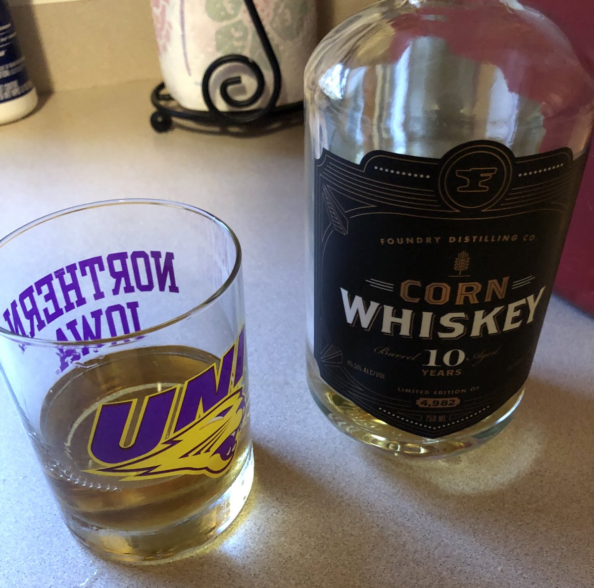 Couldn't grow it worth a crap this year so better drink it.