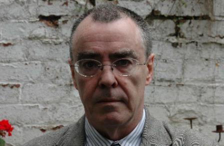 DrPnygard's tweet photo. “There’s a whole language out there, and one’s role as a writer is to stumble around in it.” -- Irish poet #CiaranCarson, born OTD in Belfast (1948-2019). Author of 27 books, including #BelfastConfetti (1990), #TheStarFactory (1997), "Shamrock Tea" (2001) & #IntheLightOf (2012). https://t.co/FJbRbl8Xxh