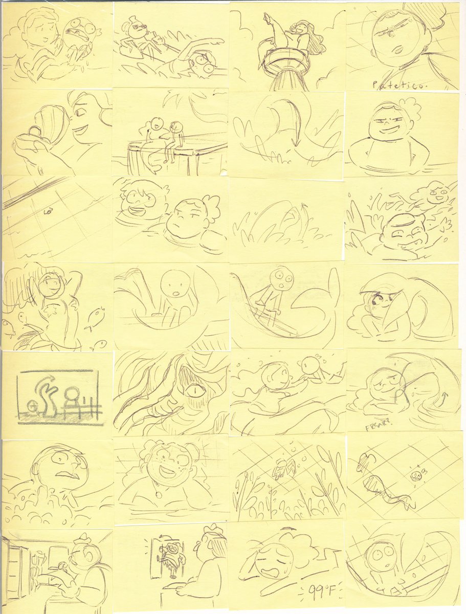 And more thumbs! I still love the thumb of Lupe doing the Asuka Pathetic line lol
And thats the last of em! Ending with a multileggged centipede Lana by Chris haha 
