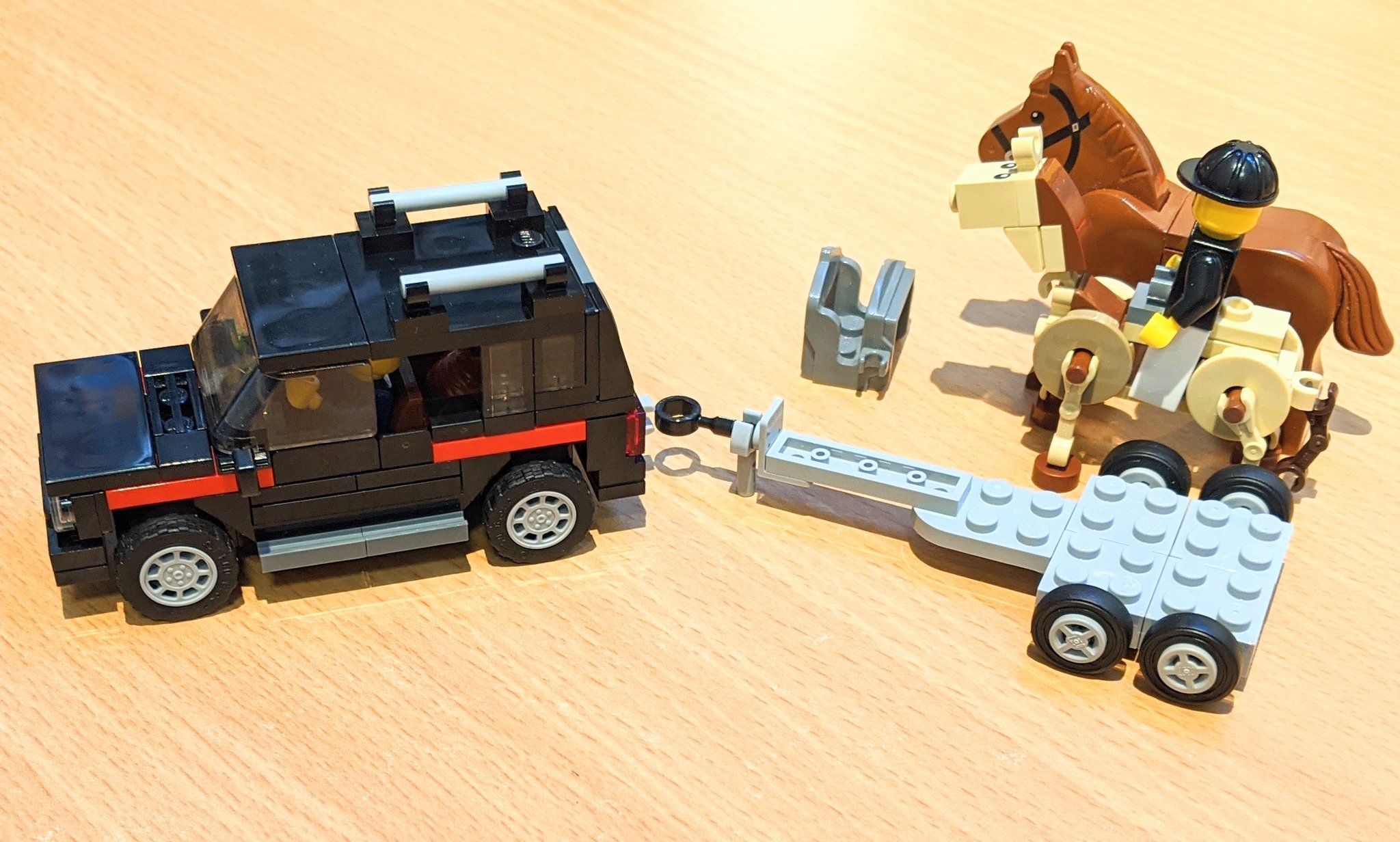 Lego city online horse trailer
