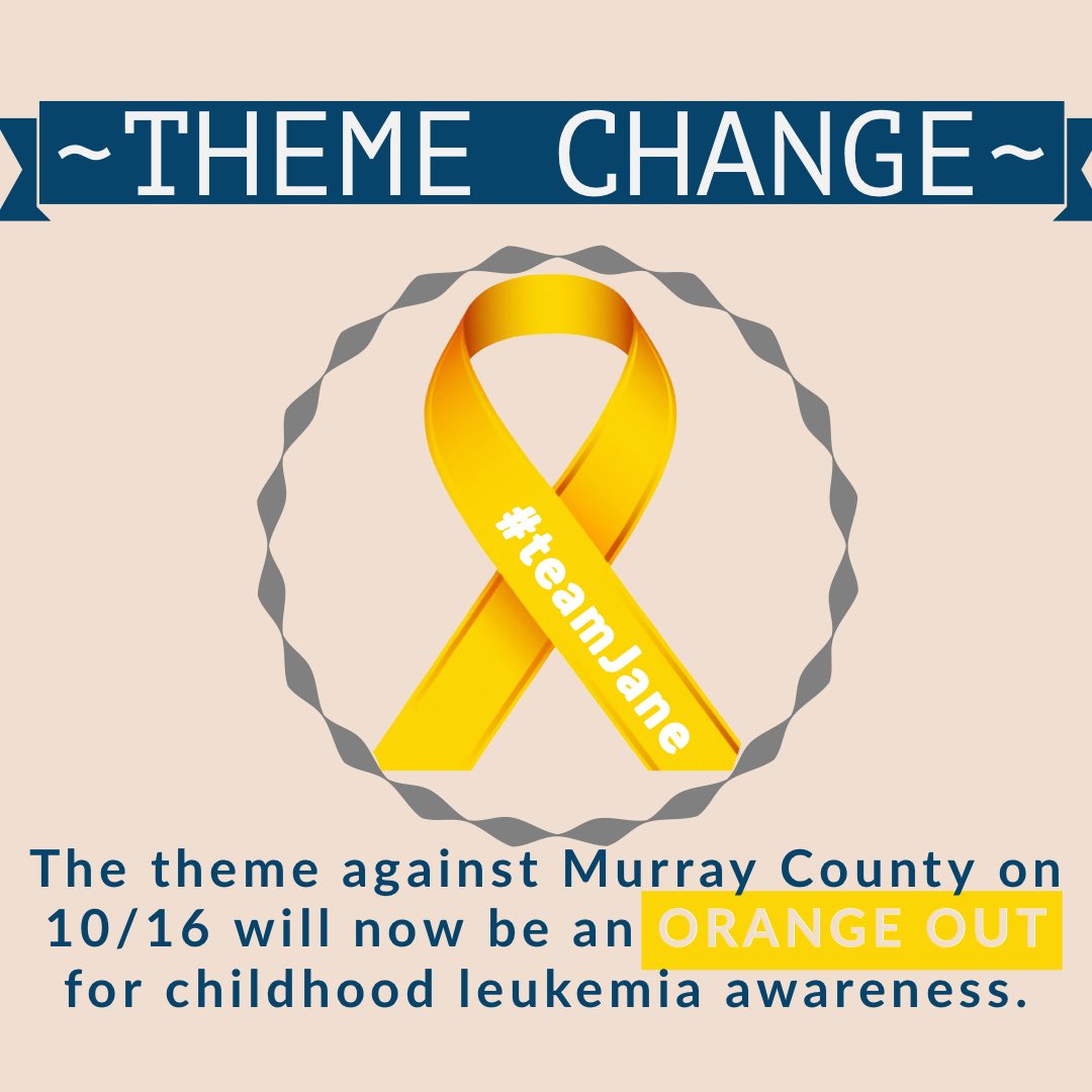 creek_coahulla's tweet image. ATTN: Our theme next Friday will now be an ORANGE OUT in honor of Mr. Preston’s daughter, Jane. 3 year old Jane Preston lost her life this past weekend battling acute lymphoblastic leukemia. We wanted to show our support for the Prestons and that the Colts are #janestrong 🧡🐴