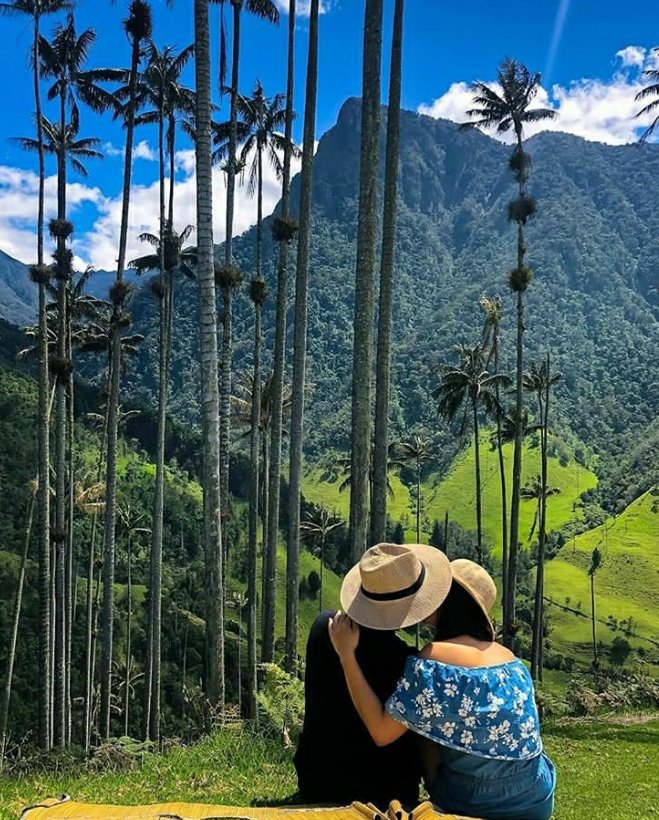 Tu segundo @ está destinado a ir contigo a este hermoso lugar. ♥️ 
Valle del Cocora, Quindio, Colombia 🇨🇴
📸unpasdanslemonde//thecvlife