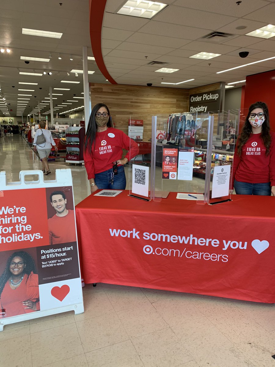 We are ready to WELCOME you to the  Nora Plaza Indy team! Come chat with us this weekend about how EASY it is to apply! Get ready to be INSPIRED by our seasonal jobs and see how REWARDING a career with Target can be! <a href="/ShannonL1788/">Shannon Lichlyter</a> <a href="/Katemard1/">Kate</a> @I_Tob26 @santuccicm @franetrain13
