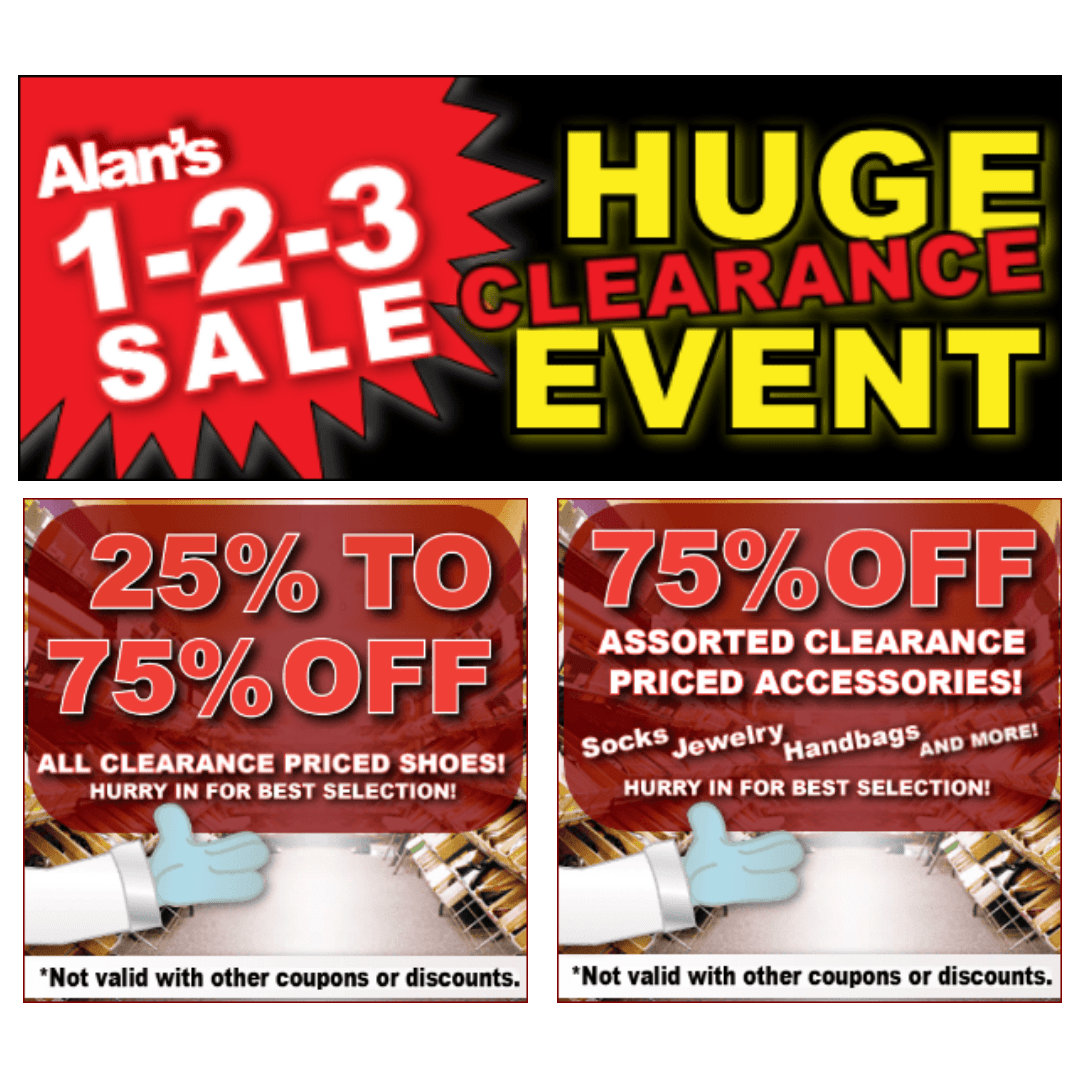 alan's shoes on broadway