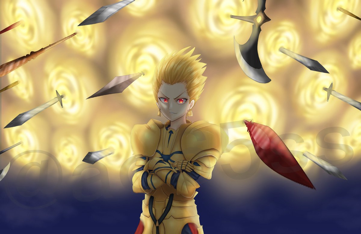 ごましおっ 依頼募集中 On Twitter Fateお絵描き 黄金の王 たわけ 真の王たる英雄は 天上天下に俺ただ一人 前からずっと描きたかった1枚 やっぱりこのギルが一番好き Fgo ギルガメッシュ Lodol 秋の創作クラスタフォロー祭 再拡 絵描きさんと