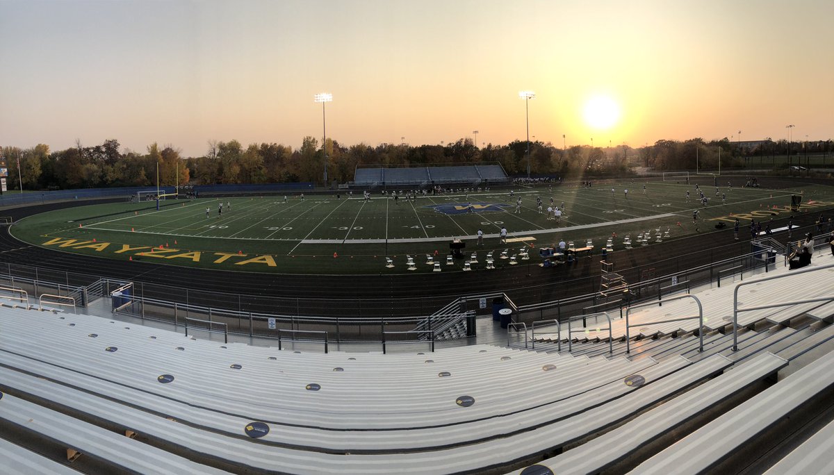 High school football is back in MN with beautiful weather to boot!  Tonight’s opening <a href="/kare11/">KARE 11</a> Spotlight game features the Lakers from Prior Lake visiting the Trojans of Wayzata. 250 fan limit. #kare11prep
