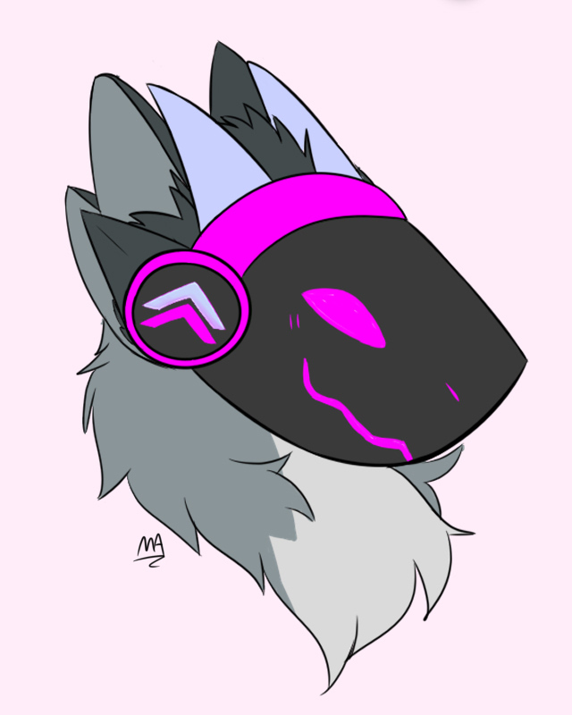 MichelladArt🍺 on X: Head of a proto for @RealMetatsuki #furry