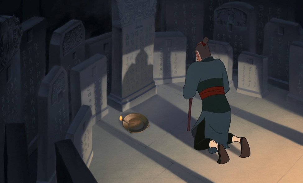 This ancestral temple confuses me in SO MANY WAYSWhy is it in a gazebo? Why are they using the FLOOR instead of an offering altar? Why is he burning the incense SIDEWAYS in a dragon dish the Fa family should not be allowed to have when they're not royalty?!