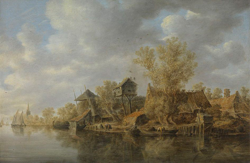Jan van Goyen
Farm at a River