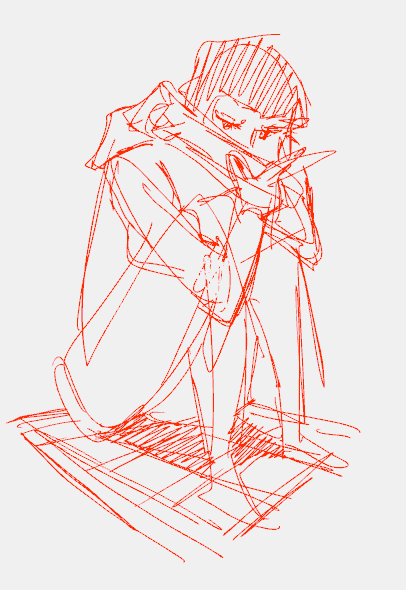 reMENgeance's tweet photo. #warmdowns Just something to remind myself to draw later. Wife was sitting in an unintentionally gangster-ass pose. https://t.co/Xm45jFDvWA