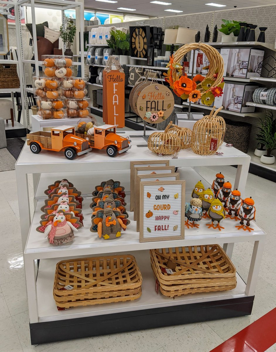 Another #FlexFriday 💪 in the books!  

#harvestdecor #falldecor #fallvibes #targetstyle #visualmerchandising
