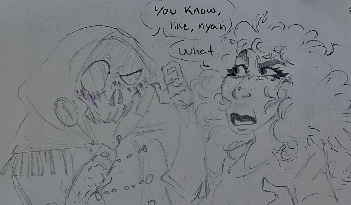 Ollie and Azrael both being utter buffoons,