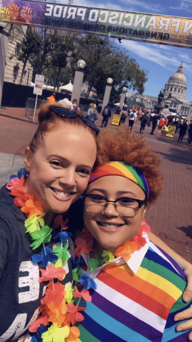 pamelasjacobs's tweet photo. Thank you @Oreo for this #ProudParent campaign! With my reason at her first #PRIDE in 2013 and at #SanFranPride last year. Always &amp; forever a #ProudParent. 
❤️🧡💛💚💙💜 #giveaway #grateful #spreadmorelove @PFLAG https://t.co/6DFccs62ao