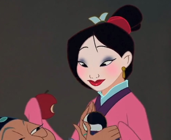 also how did Mulan eat an apple without smudging that lipstick wtf Mulan what brand do you use