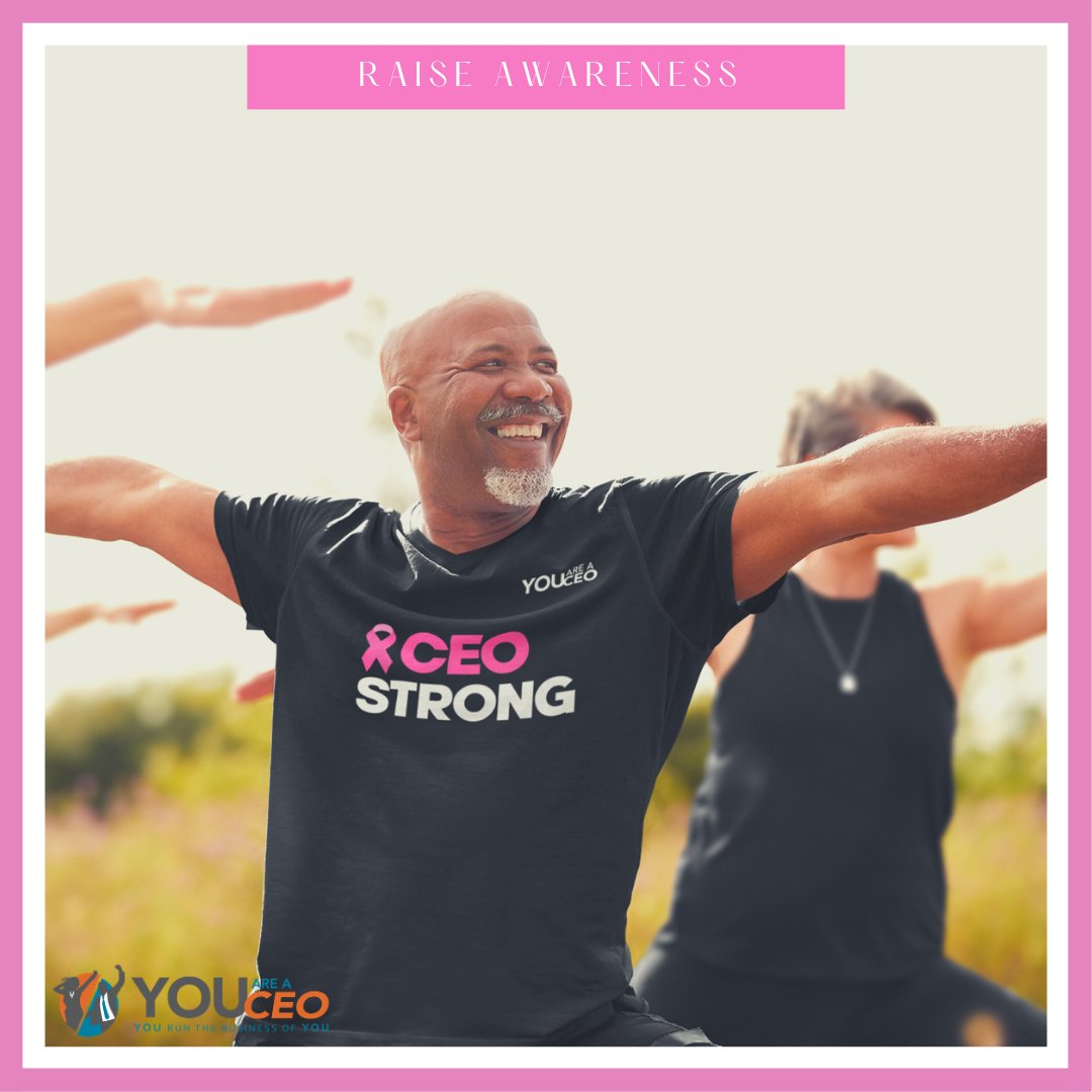 youareaceo's tweet photo. Raise awareness with us as we spread the message of education and early detection. Our CEO Strong items are a great conversation starter.
#CEOStrong #BreastCancerAwareness #october #ShopCEOStrongGear #shopyaac
https://t.co/hzKn3awbhI https://t.co/GdZlCh9fte