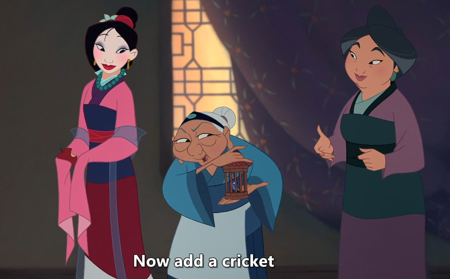 this decision will not impact Mulan's future in any foreseeable way whatsoever