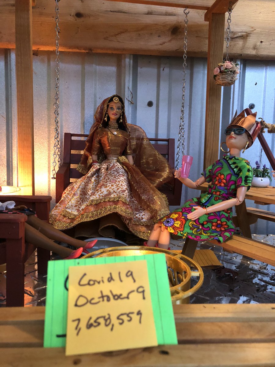 ballardhighbot1's tweet image. One of the best things about my job has been working with educators around the globe. I heard from many of them  this week who wished me hbd. I post this lovely lady in saree to honor those ladies #fulbright #globalteachingpartners #educatorsforchange #covid19barbieupdate