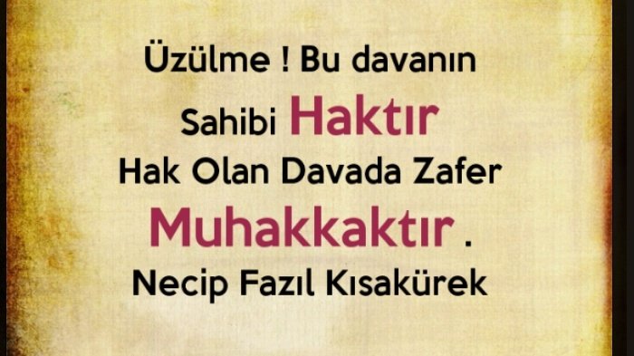 #DavamızİlayıKelimetullah