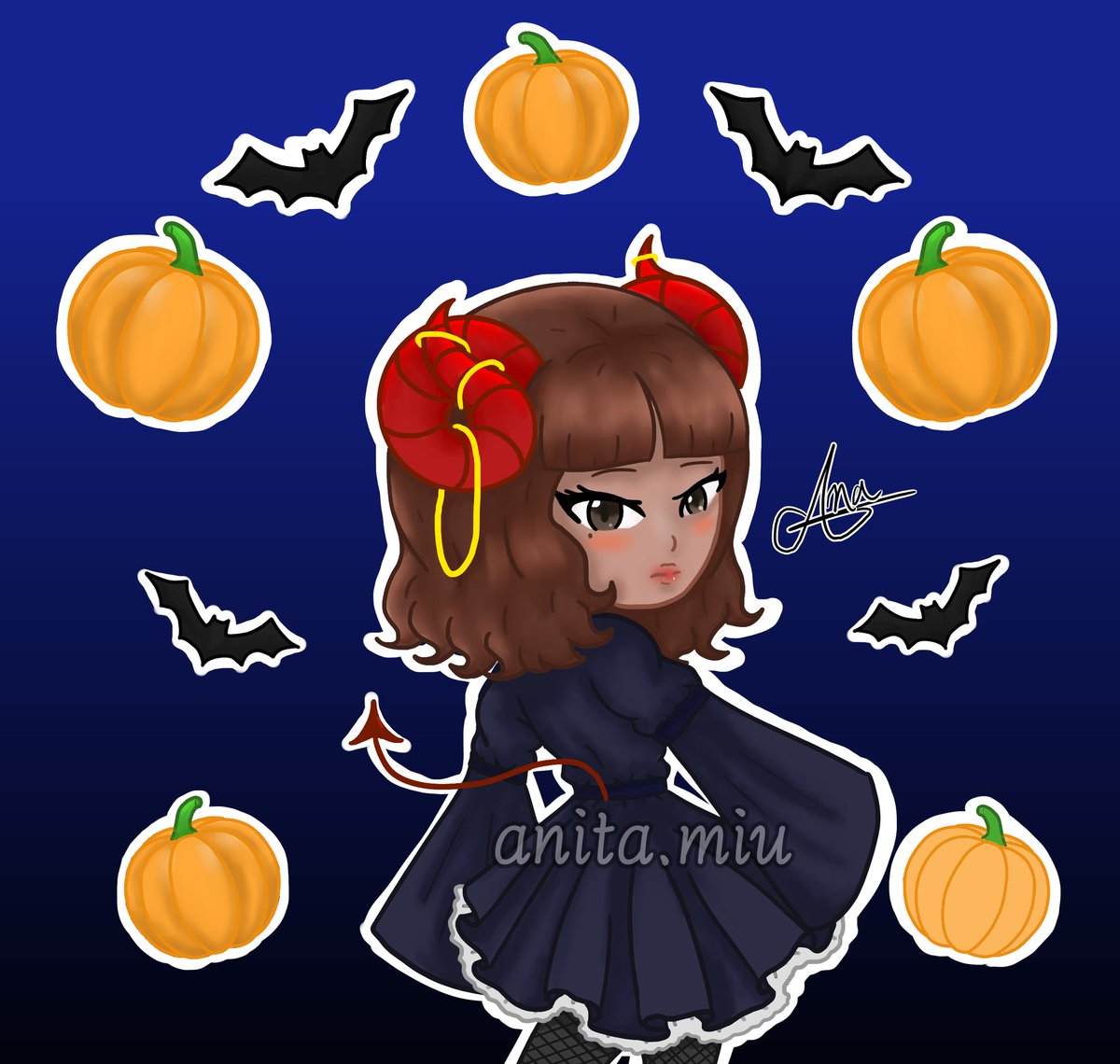 NUEVA PUBLICACIÓN EN MI INSTAGRAM 

Gracias a las personitas que me hacen compañía en los streams 💞
Siganme como anita_miu en Twitch 

#oc #drawings #draws #art #arte #halloween🎃 #ocdrawing #halloween #hallowenparty #inktober2020 #twitch
instagram.com/p/CGJNuK1JfjI/…