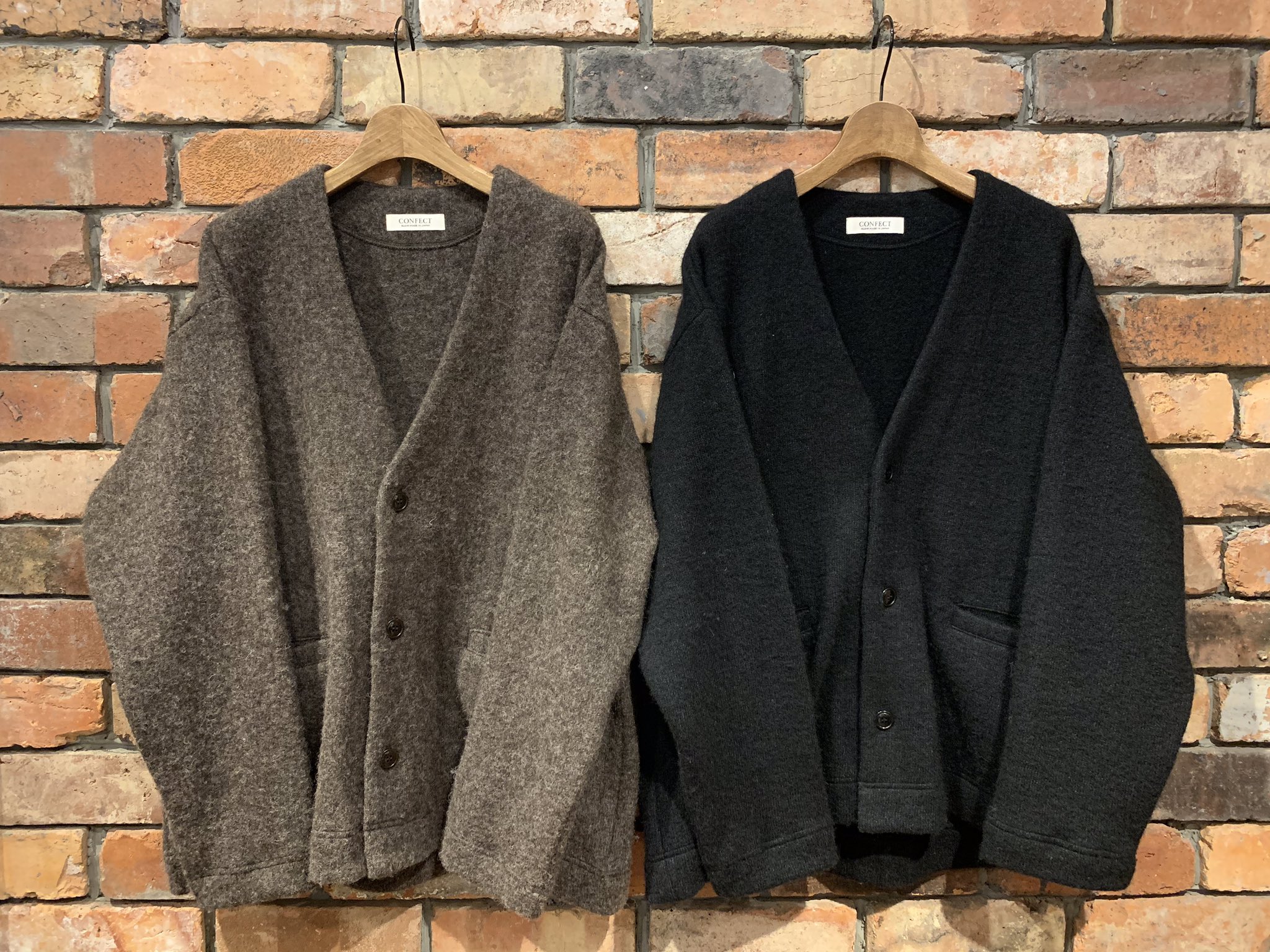 CONFECT 起毛リネン カーディガン - 通販 - pinehotel.info