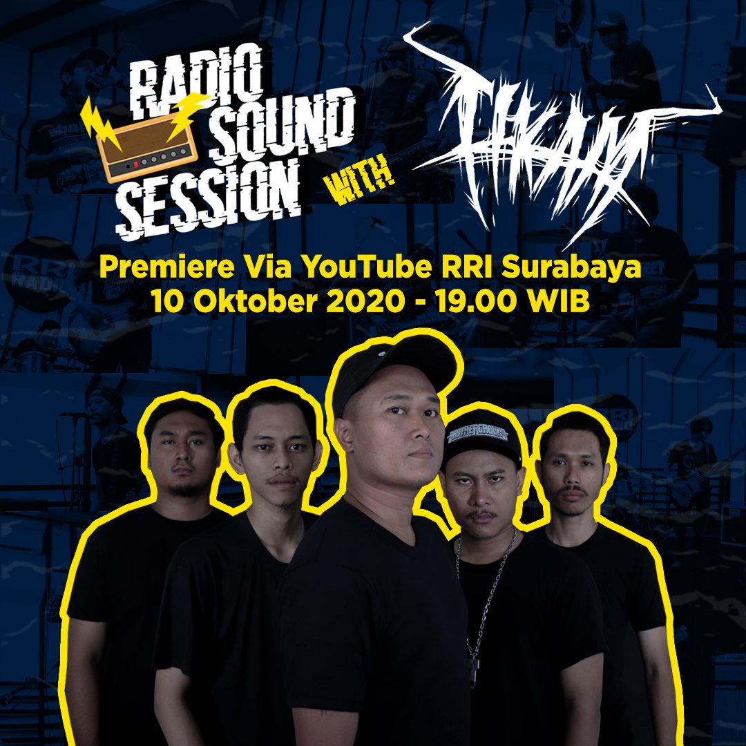 Untuk melengkapi Malam Minggu biar makin kacau, kami akan hadir di youtube <a href="/RRISurabaya/">RRI Surabaya</a> 🤘