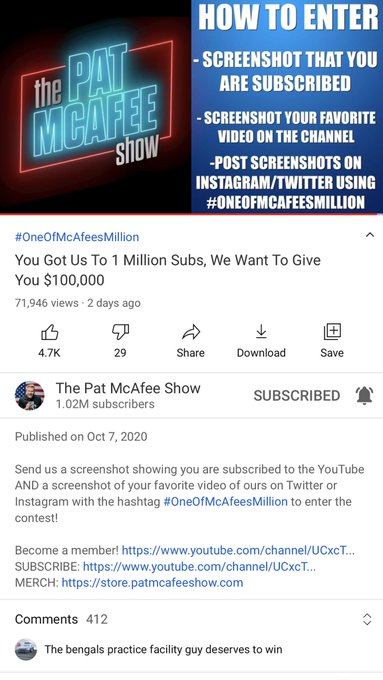 @PatMcAfeeShow love the content!!always cool to hear you talk on all the stooges and all that happens<a class="tags" target="_blank" title="On Twitter" href="/?out=eyJ0eXAiOiJKV1QiLCJhbGciOiJIUzUxMiJ9.eyJpYXQiOjE3MjY2OTYzMzgsImlzcyI6InR3cG9ybnN0YXJzLmNvbSIsIm5iZiI6MTcyNjY5NjMzOCwiZXhwIjoxNzU4MjMyMzM4LCJyZWRpcmVjdF91cmwiOiJodHRwczovL3R3aXR0ZXIuY29tL1BhdE1jQWZlZVNob3cifQ.9GB-tjwiiiry4-2W9lF3VpjNflxbmgyJknMVVo4RJxW70rJNTKsihD4STPgeMx2QGwIPOzB7-2h-3CAY1ukROQ">@PatMcAfeeShow</a><a href="/tag/keeppounding"class="tags"><span>#keeppounding</span></a><a href="/tag/oneofmcafeesmillion"class="tags"><span>#oneofmcafeesmillion</span></a>