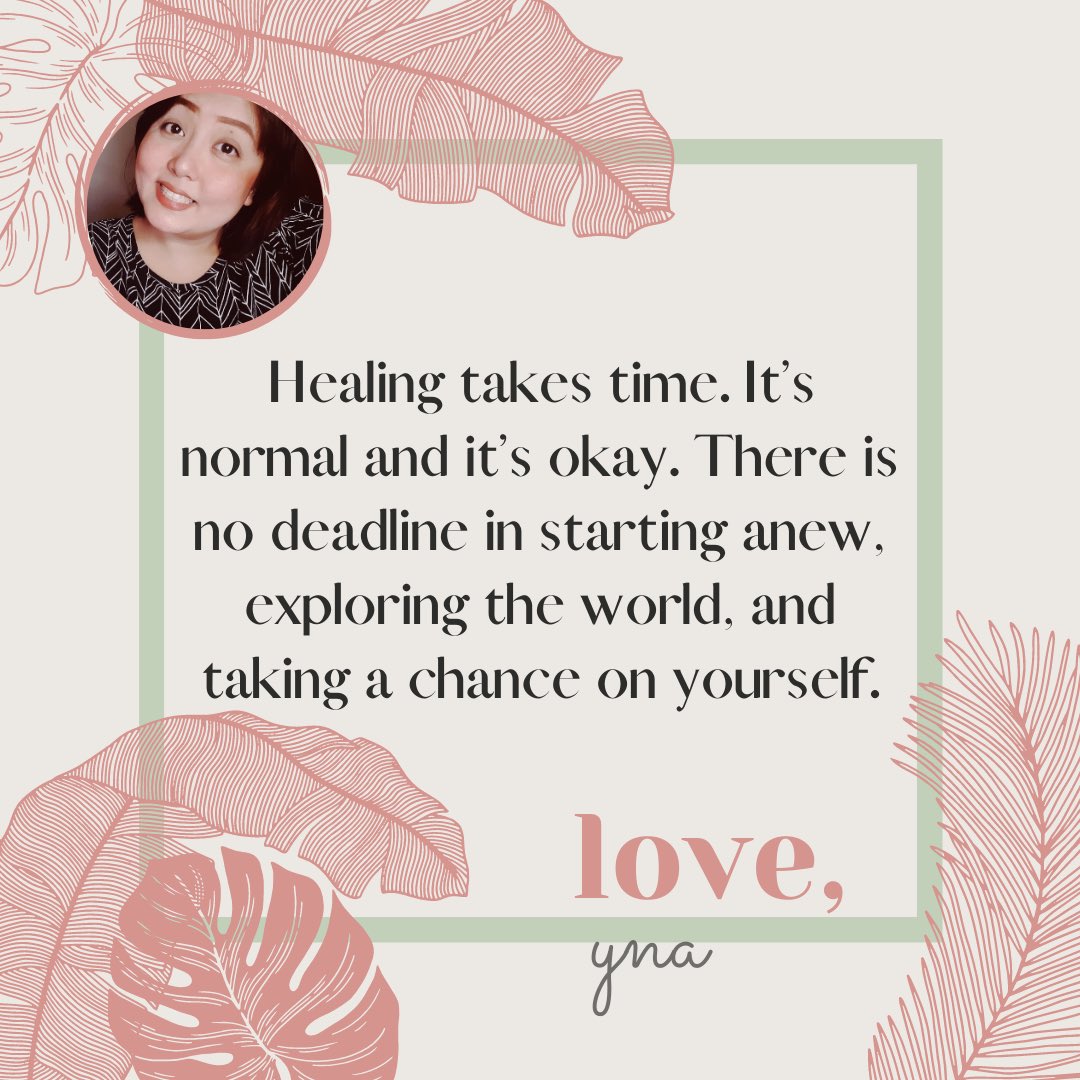 A few more messages of hope from  @ynamoodreads,  @yourtitakate, &  @ysanotbella Healing takes time. It's not impossible. You are strong. You are not alone.  #WorldMentalHealthDay  