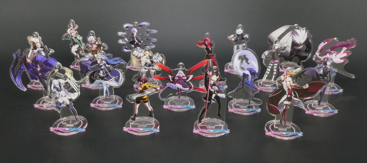 アークシステムワークス公式ツイッター グッズ情報 先ほど配信内でご紹介いただきました Under Night In Birth アクリルスタンドキーホルダー は絶賛予約受付中です 詳しくはurlをチェック 詳細はこちら ページ下部よりご覧ください