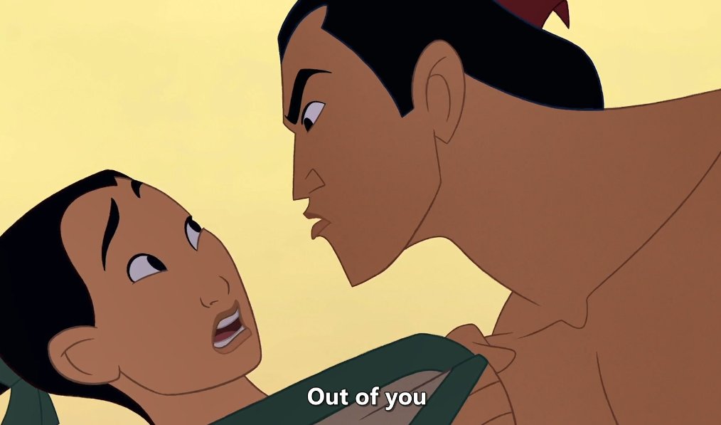 if Shang had just inclined his head about 15 degrees down this movie would've been 50 minutes shorter