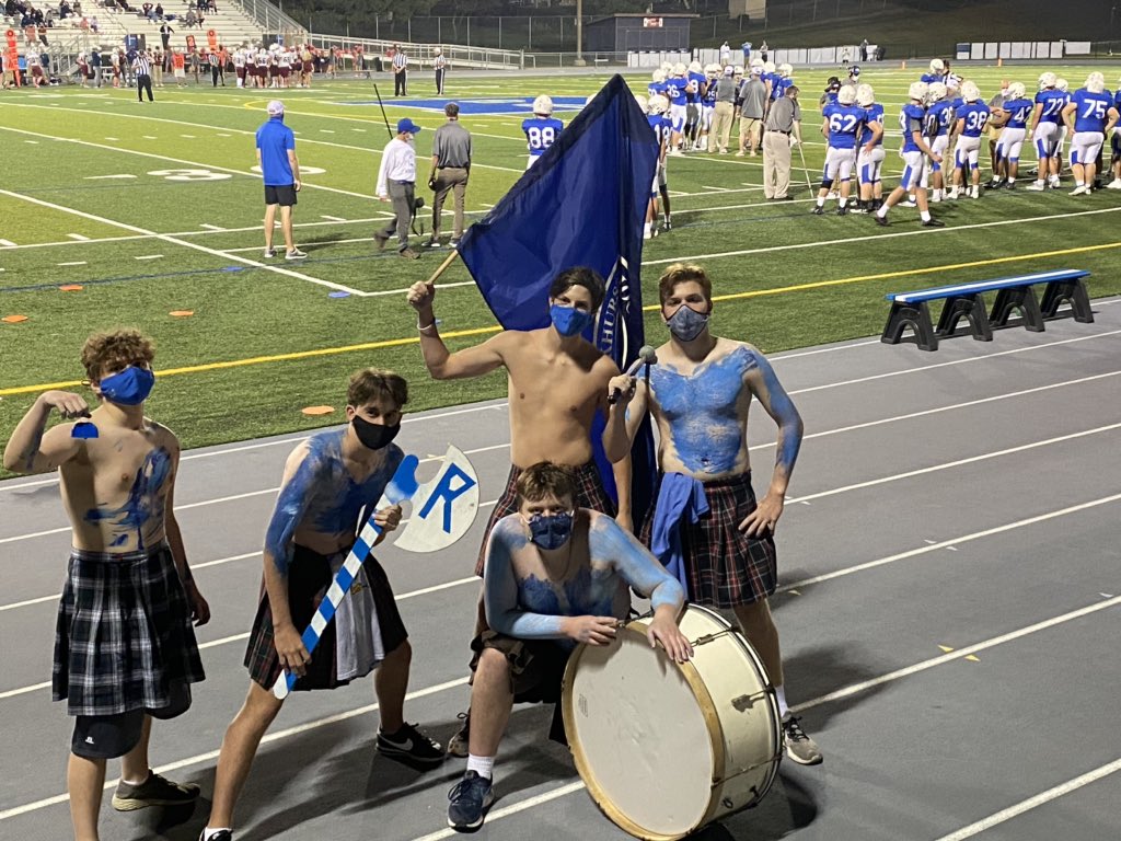 RockHighPres's tweet photo. Thanks Seniors for the spirited leadership tonight!  Great end to Homecoming Week!  AMDG https://t.co/oI6VObHdCk