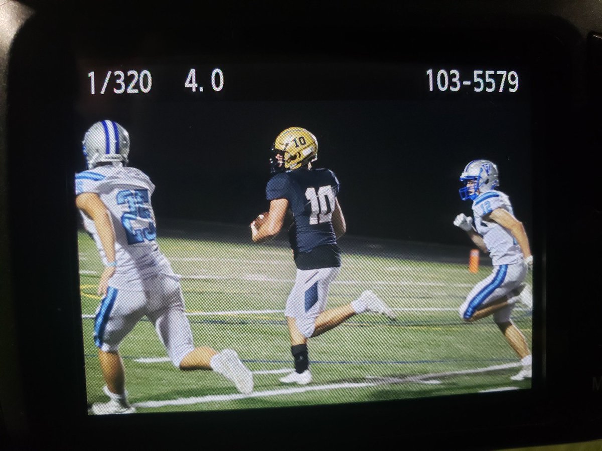 Jason "Streamroller" Collins with a TD run. Power of the moustache?

Chan 49, Jefferson 28
Clock is moving slowly