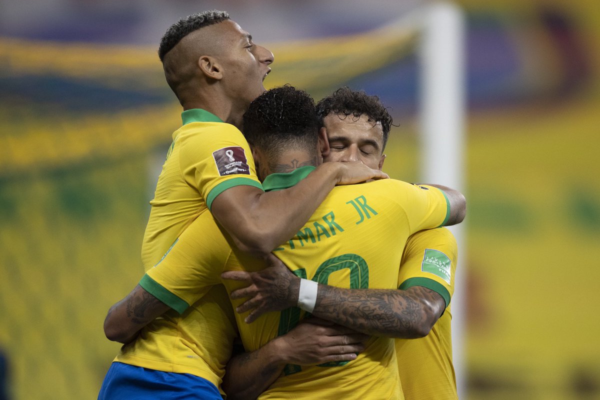 Full time

🇧🇷 5-0 🇧🇴 | #BRAxBOL