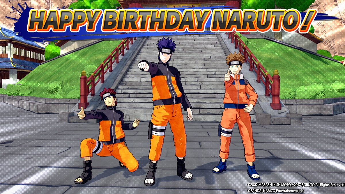 Naruto's birthday celebrated with a special promo video yesterday