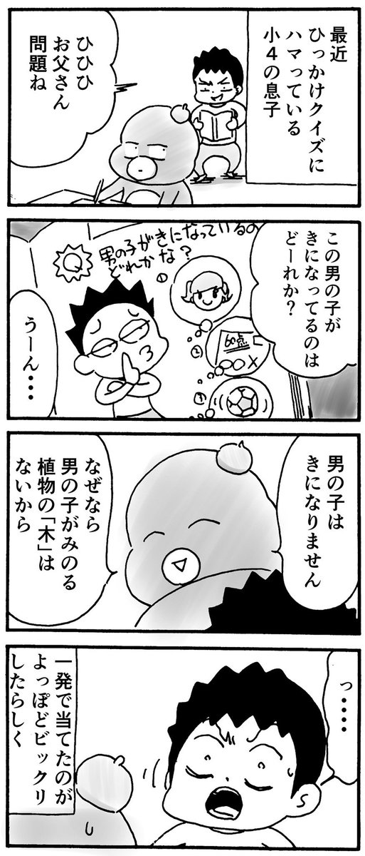 こんな息子と奥さんとの日常マンガなんかを描いてます! 