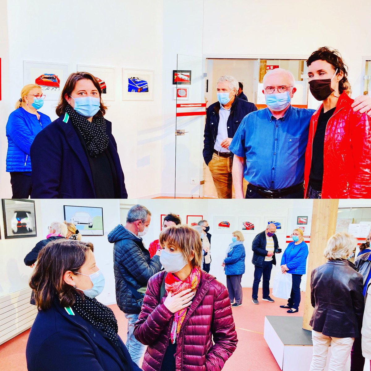Moment convivial hier soir à l’École Municipale de dessin de Saint-Lô 🖼 pour le vernissage de l’exposition VROOOAAAW – chevalS cabrés et autres poneys...(Suite> facebook.com/10856554732595…)

#saintlo @villedesaintlo #ecolededessin #Exposition #ferrari #écurie #normandie #lamanche