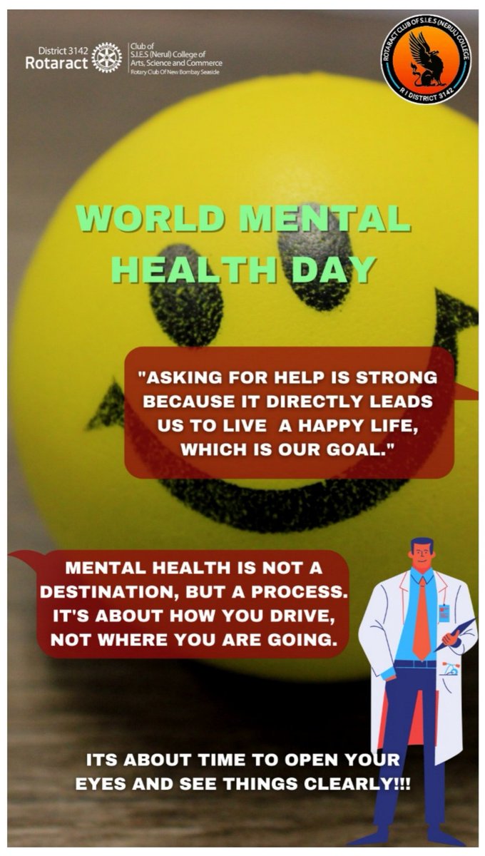 zone1theaces's tweet photo. World Mental Health Day is observed on 10 October every year, with the overall objective of raising awareness of mental health issues around the world and mobilizing efforts in support of mental health.🧠💪🏼 

#12Days12Celebrations https://t.co/dMbxgfdoFv