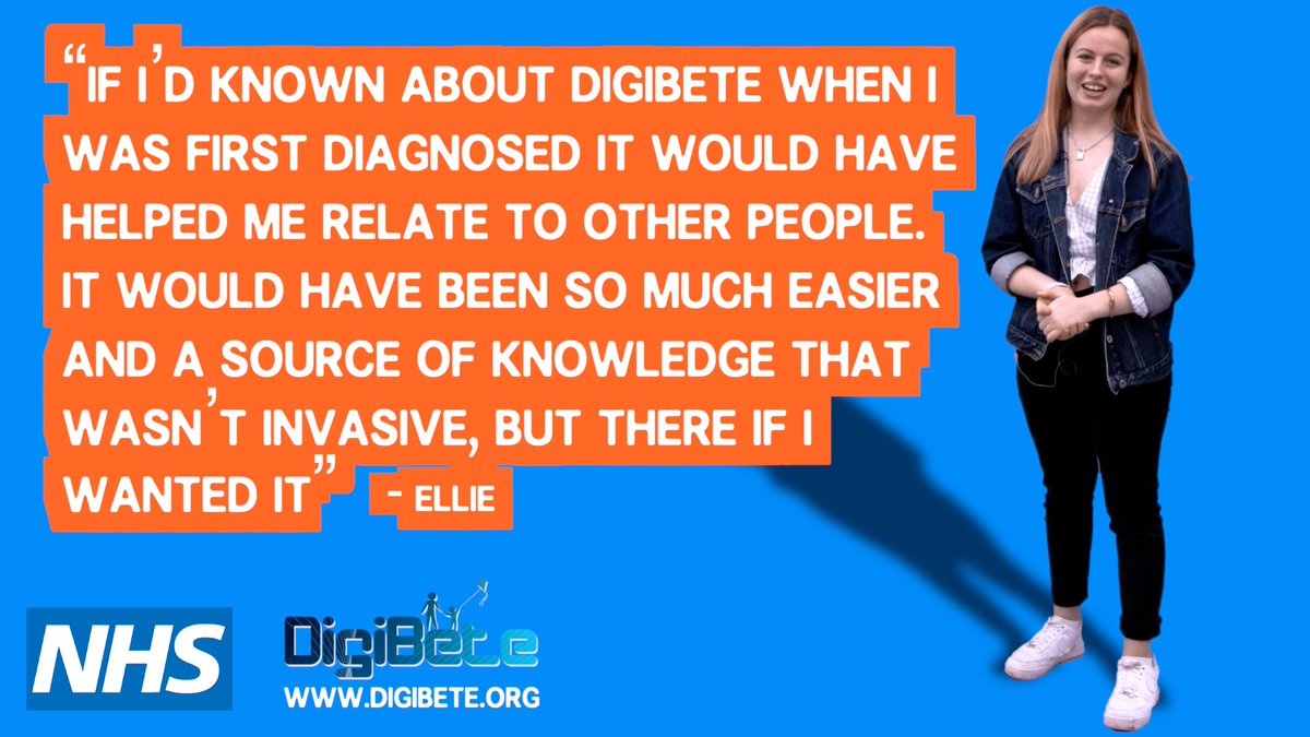 NHSDiabetesProg's tweet photo. DigiBete online platform and app helps young people living with Type 1 #diabetes and their families to manage the condition and provides emotional wellbeing support — ask your clinic for the DigiBete App. 📲 #WorldMentalHealthDay https://t.co/uaYlFcWXx0 https://t.co/fx0zCKNCsm
