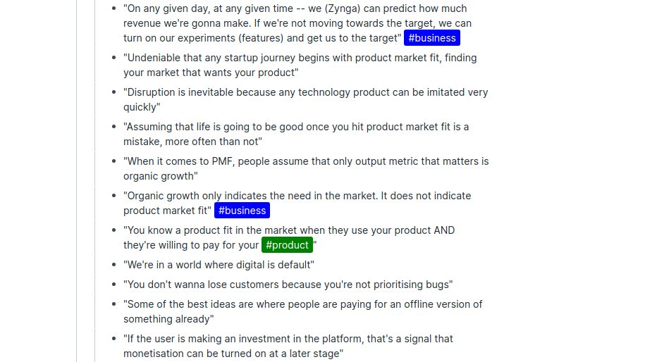 Quotes from PMF Panel  @kumarharsha2212,  @vyastejas and  @elegantlywasted Shoutout to  @kumarharsha2212 for being super articulate   #TheProductSummit2020