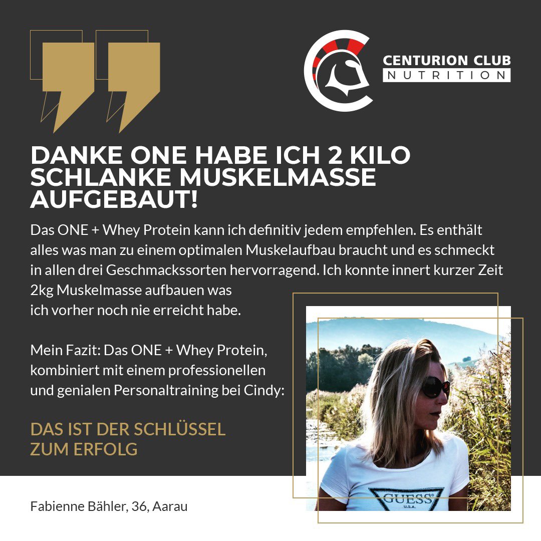 rtlsupplements's tweet image. Neue Testimonials von Schweizer🇨🇭Centurion Club Nutrition ONE - Konsumenten!!! 😁
Wir freuen uns sehr über das positive Feedback und sind STOLZ auf die Leistungen und Ergebnisse unserer Kunden ♥️Daher haben wir für euch tolle Vorteil-Sets zusammgestellt: centurionclubnutrition.ch/collections/vo…