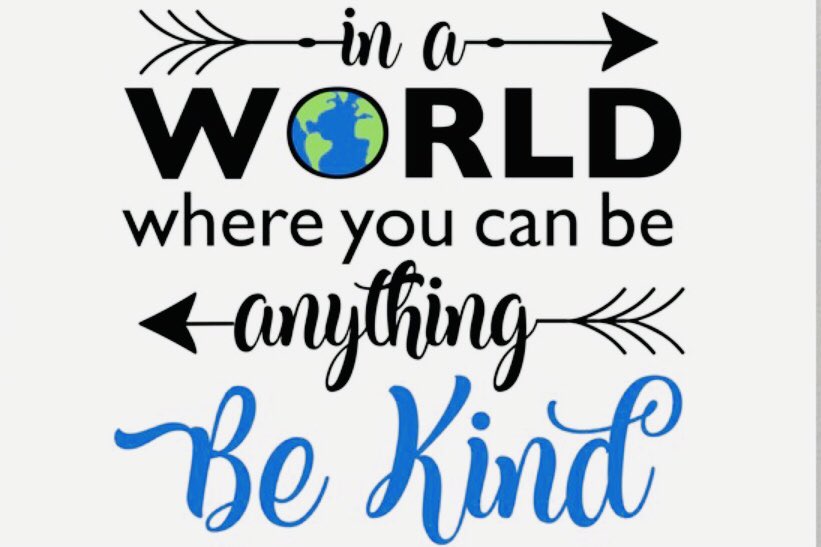 LeeWelch19's tweet image. Today, on @WMHDay 2020 ... ‘in a world where you can be anything #bekind’ 🌎👇

#mentalhealth #mentalhealthawareness #itsokaytonotbeokay #itsgoodtotalk #worldmentalhealthday #wellbeing #kindness #kindnessmatters 🙌🏻