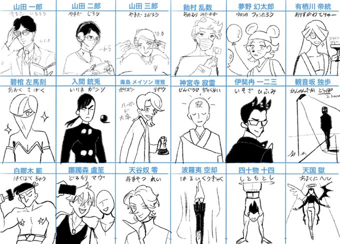 絵も描くフレンドにやらせました 
面白すぎた腹捩れた
#ヒプマイミリしら 