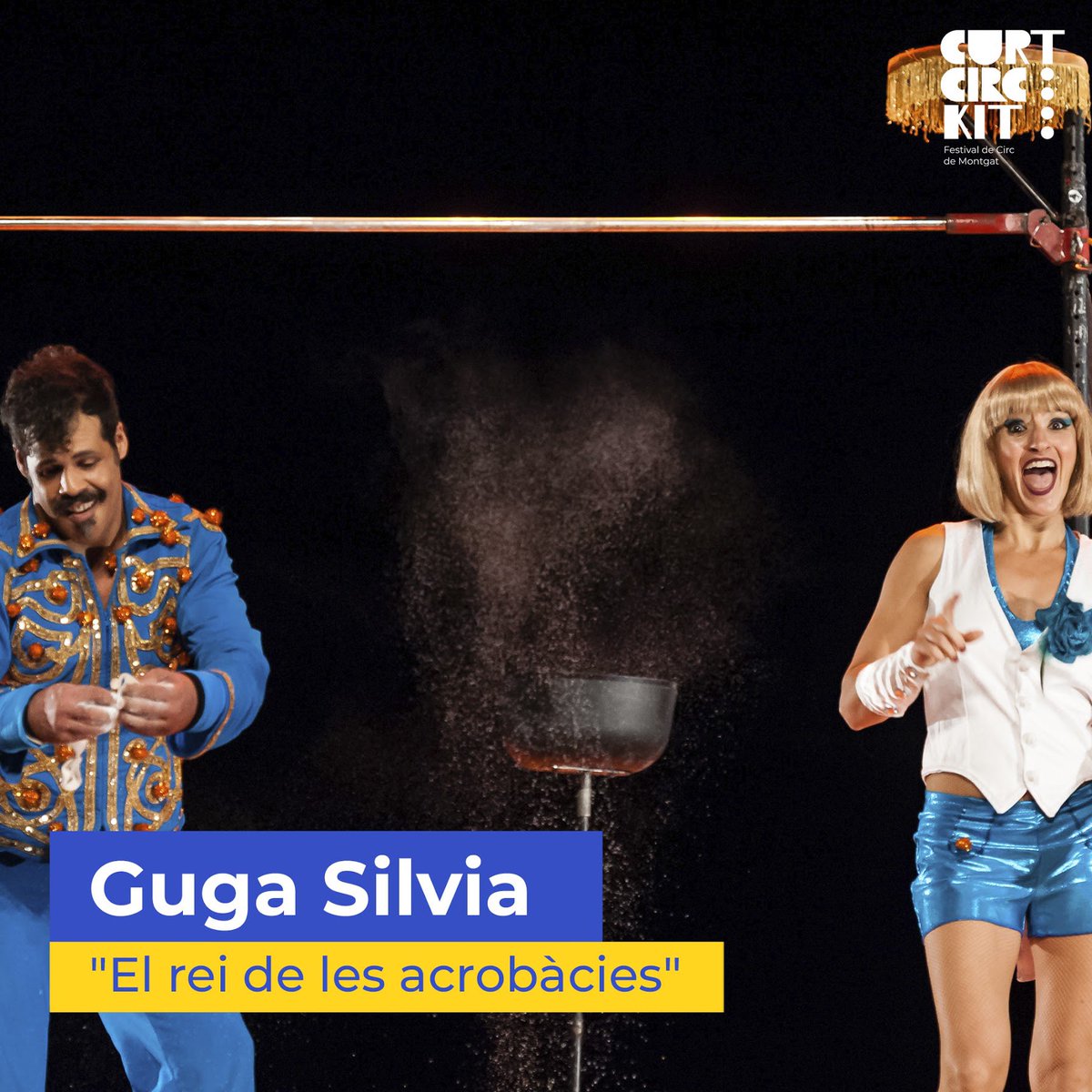 curtcirckit's tweet photo. Bon dia i bon dissabte!😀 Seguim gaudint del circ?
Recordeu que per previsió de pluja les actuacions d’avui s’han traslladat al Poliesportiu de @Montgat
👉🏽 17.30h malabars amb Bastian Solo
👉🏽 17.45h 'El rey de las acrobacias' de Guga Silvia
#CurtCircKit20 #CulturaSegura https://t.co/QKcEYjU3WJ