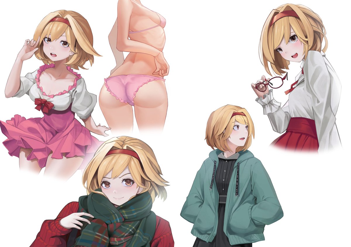 ジータ 「ジータちゃん積み合わせ #グラブル #ジータ 」|家具屋（KAGUYA）のイラスト