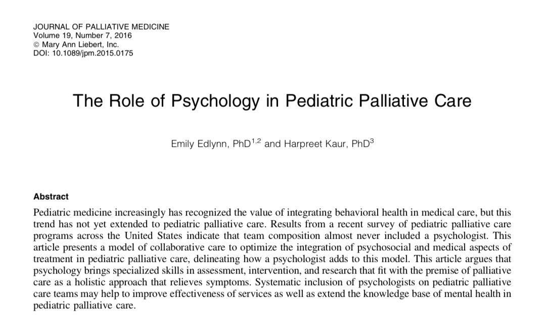 Hoy celebrando los #DiaMundialCuidadosPaliativos y #DiaMundialSaludMental . Necesidad de integración profesionales #psicología en un modelo colaborativo para la atención integral de los niños en final de vida y sus familiares. <a href="/secpal_/">SECPAL_CPaliativos</a> <a href="/copc_cat/">Ψ Col·legi Oficial de Psicologia de Catalunya</a> #pequepaliativos #MyCareMyConfort