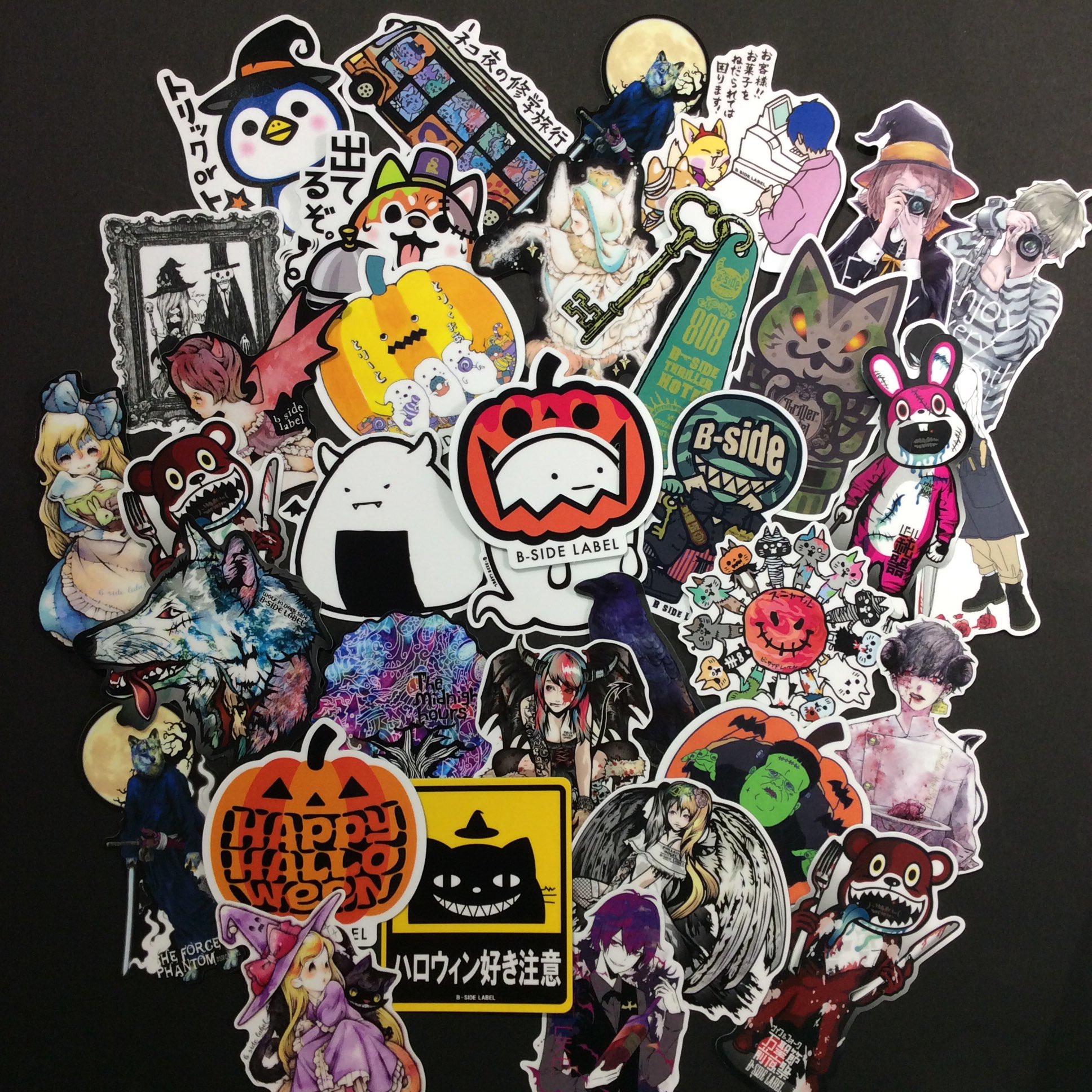 B-SIDE LABEL バインダー&ステッカー 47枚 B-SIDE LABEL バインダー&ステッカー 47枚