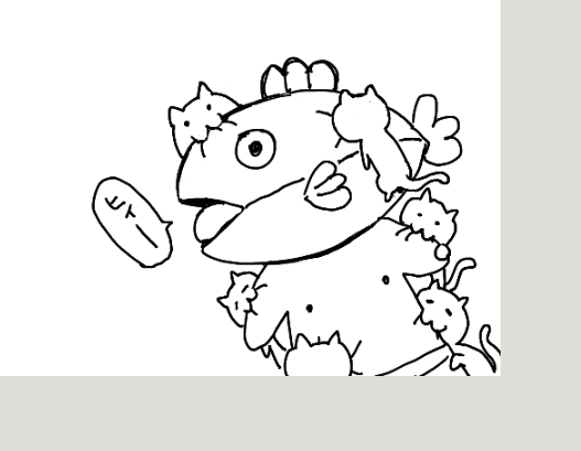 猫に好かれるデンPさん描いてきた? 